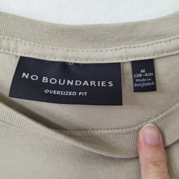 BAYC x‎ No Boundaries Tshirt Mens M(38-40) Oversized Tan Bored Ape Yacht Club - Picture 3 of 9